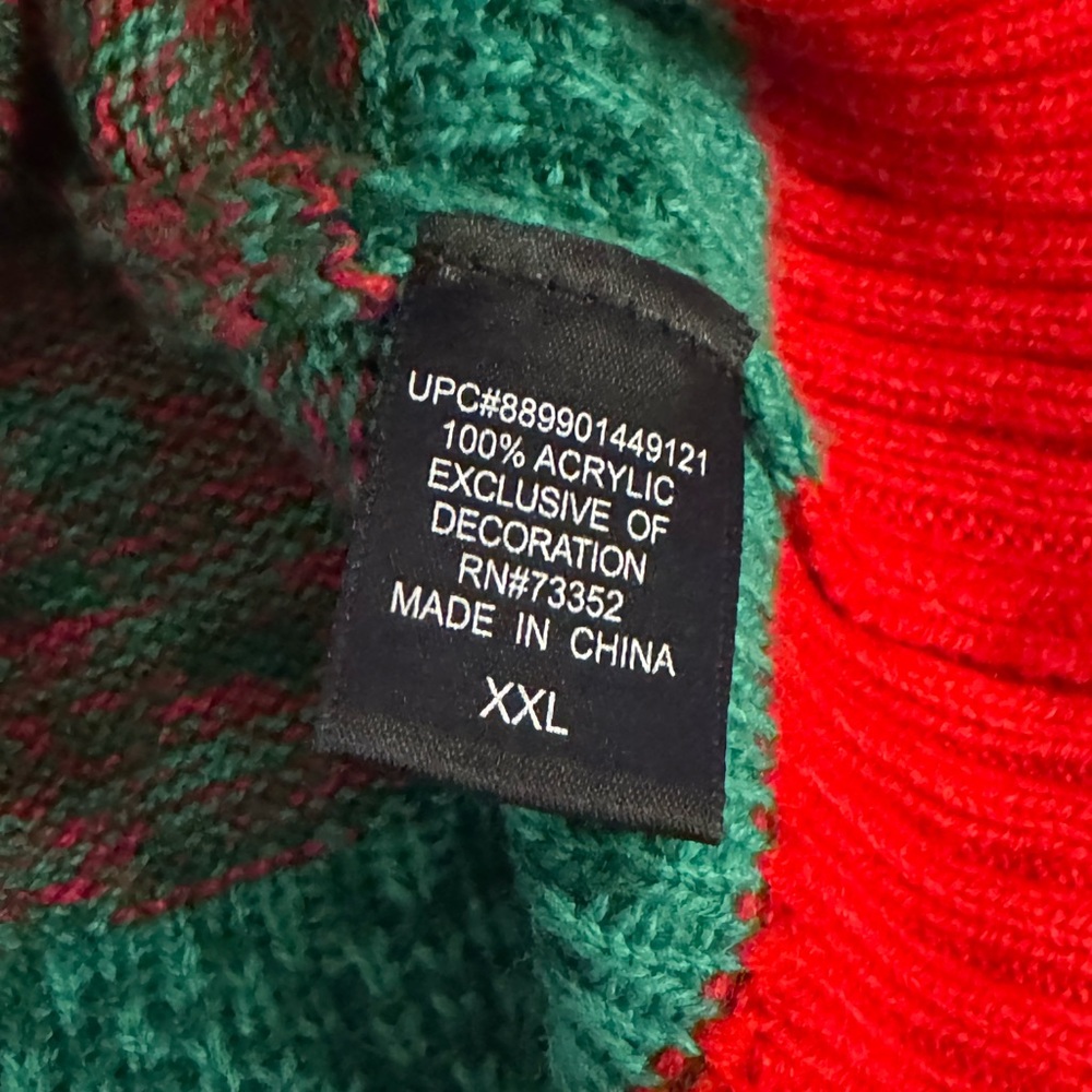 33 Degrees Cat ‘Ugly’ Christmas Sweater, Soft Comfy Cozy - Picture 6 of 10